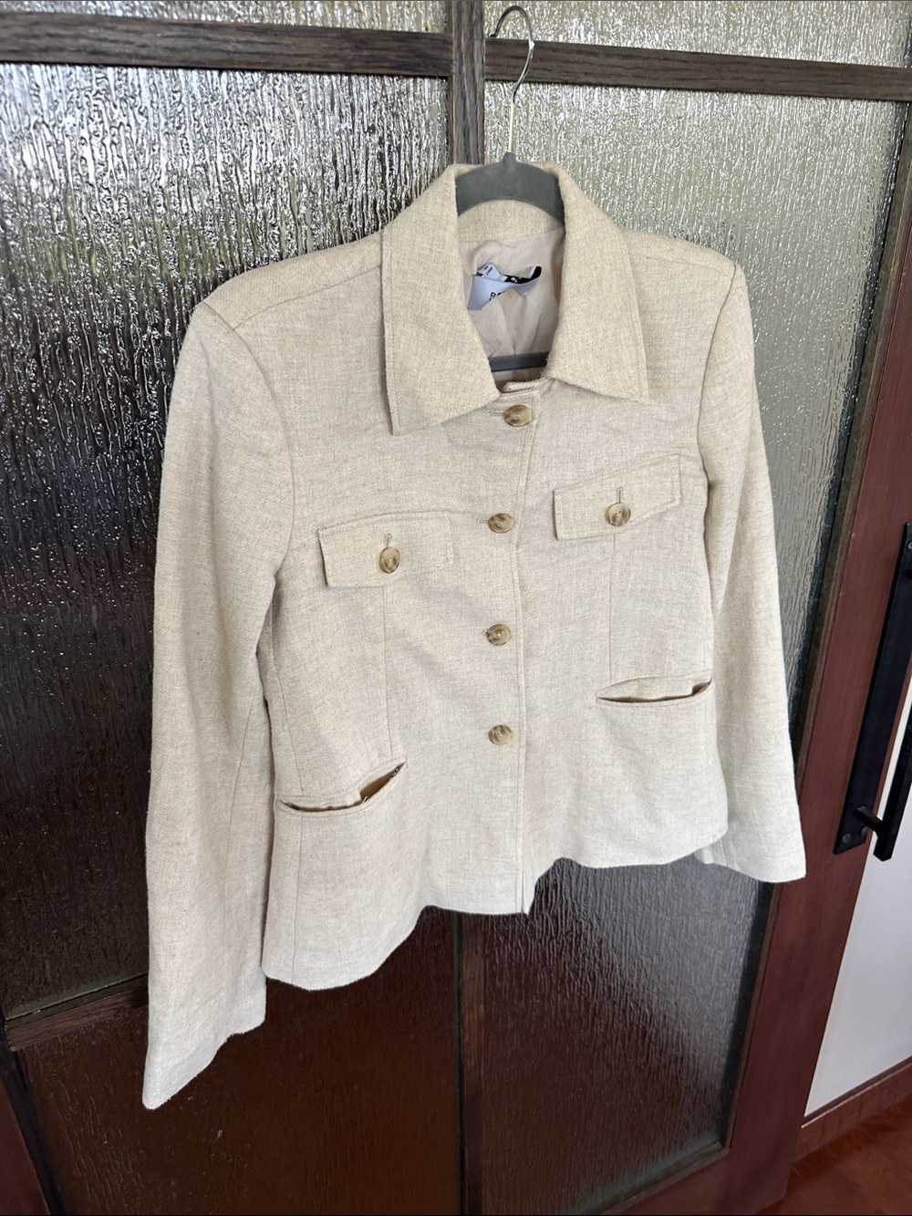Derek Lam 10 Crosby Jasper Utility Jacket
Tailored Cream wool blend size 6 - Picture 10 of 16